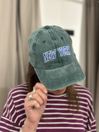 New york cap - green