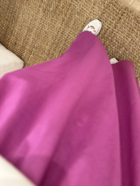 Cotton long skirt Azzurro - magenta