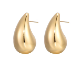 Drop earrings - gold