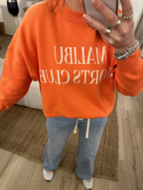 Malibu pull Azzurro - peach/orange