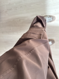 Parachut cord pants Azzurro - dark brown
