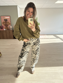 Fold sweater Azzurro - green