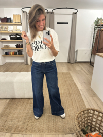Wide leg jeans Azzurro - dark blue