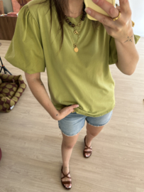Puff tee - green