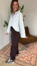 Parachut cargo pants Azzurro - dark brown