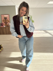 Amore sweater Azzurro - blue light
