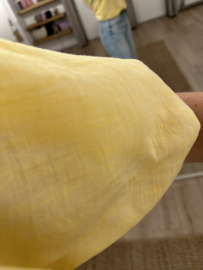 Puff V-tee Azzurro - yellow