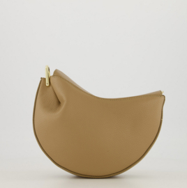 Leather cookie bag - camel