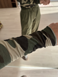 Cashmere print longsleeve - camouflage
