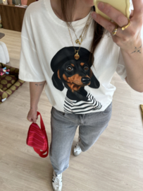 Dog tee - french teckel