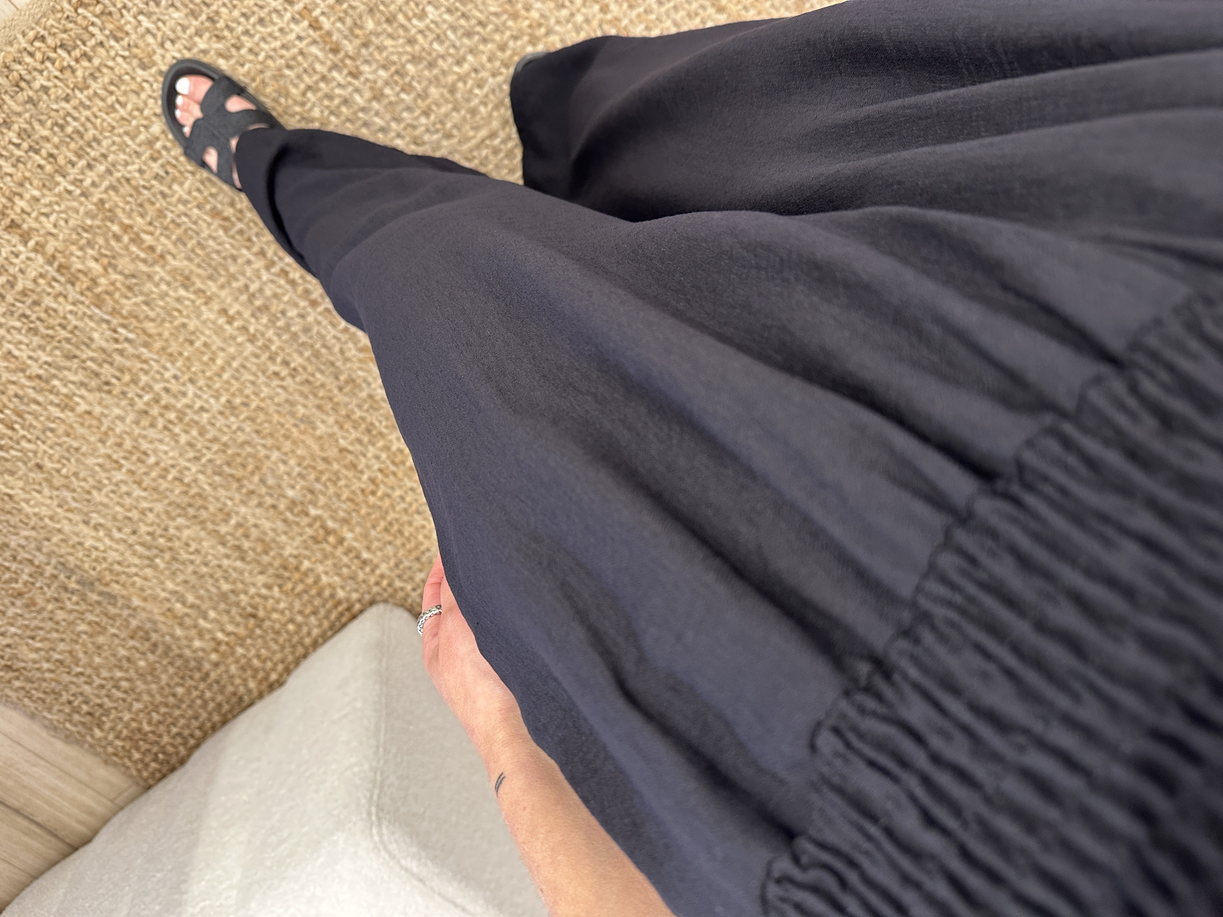 Smog jumpsuit Azzurro - black