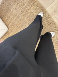 Basic pants Azzurro - black