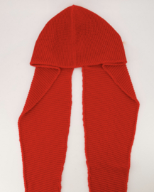 Capu knitted scarf - red