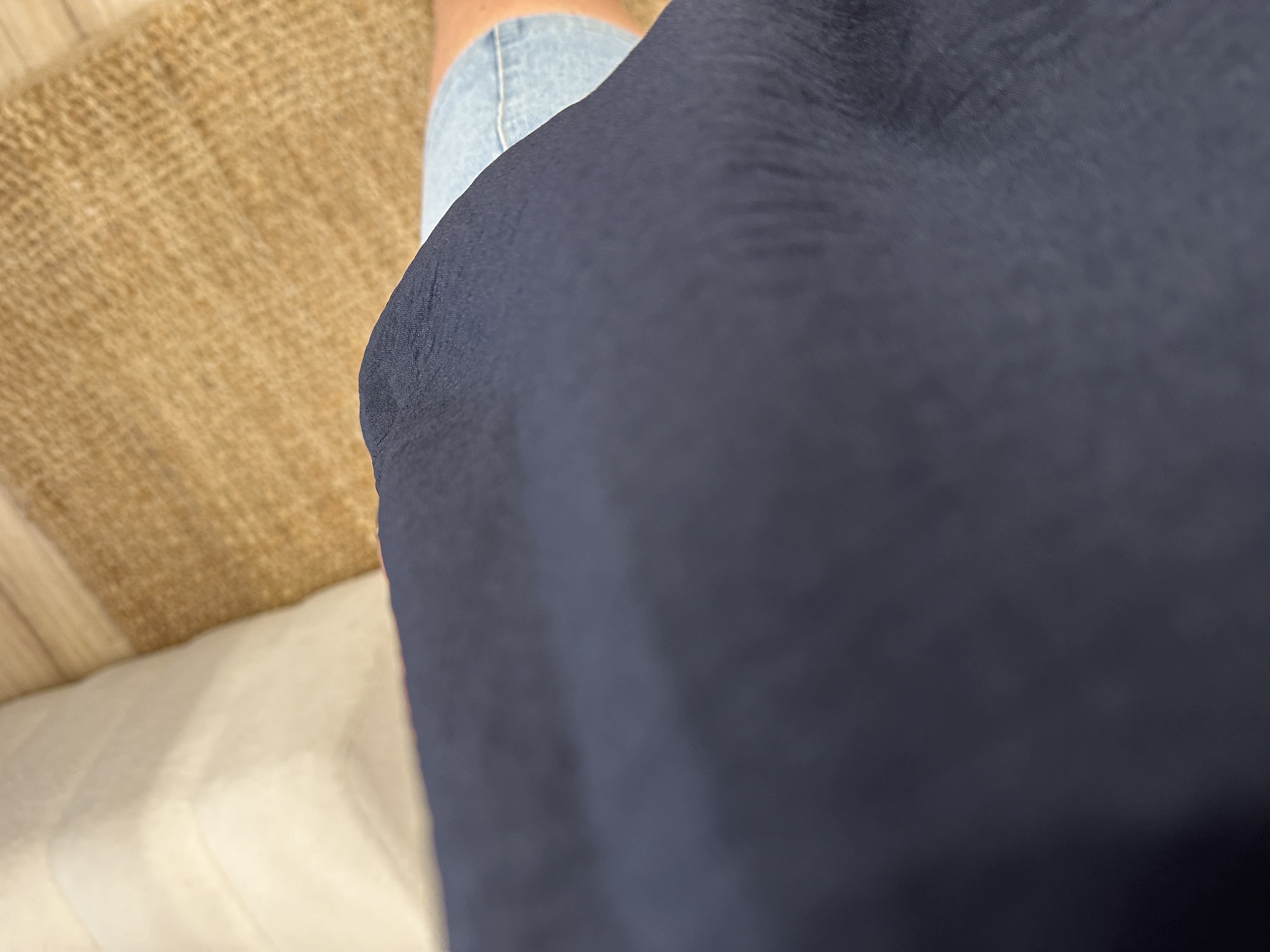 Basic V-top Azzurro - dark blue
