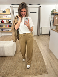 Linen pants Ambika - camel