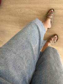 Denim jort - blue