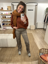 C.O.J. Sara jeans - panter