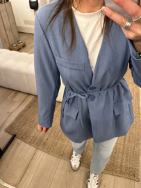 Ceintuur blazer - blue