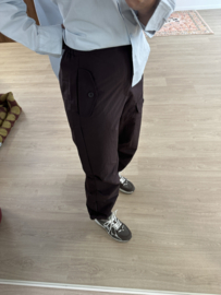 Parachut cargo pants Azzurro - dark brown