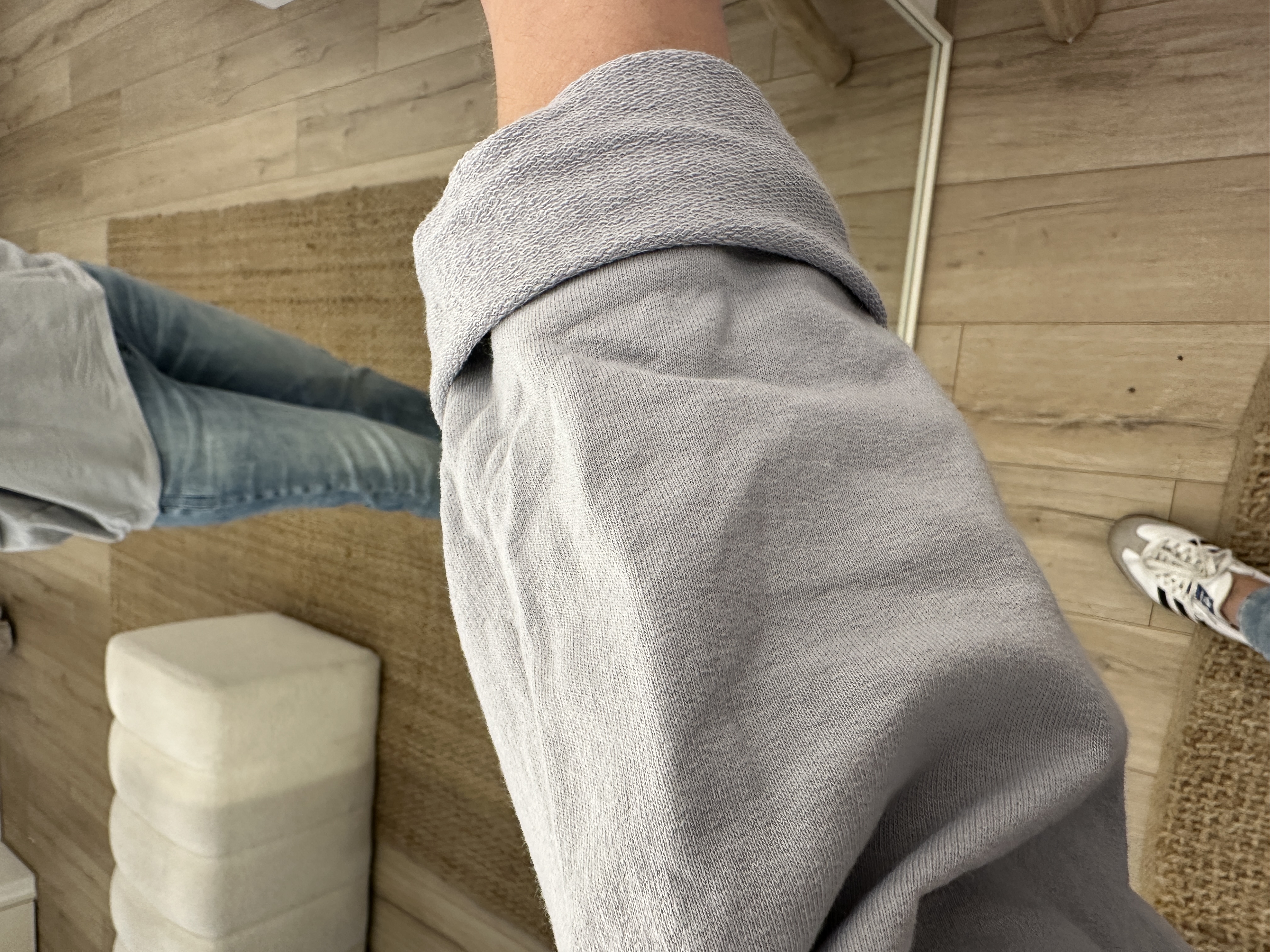 Loose longsleeve - light grey