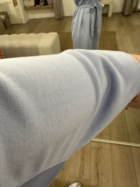 Soft long dress Azzurro - blue