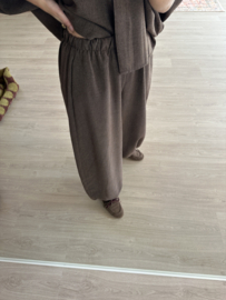 Autumn balloon pants - dark brown