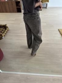 Balloon jeans Queen Hearts - brown