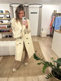 Mantel oversized jacket Azzurro - naturel