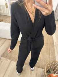 Jumpsuit Azzurro - black