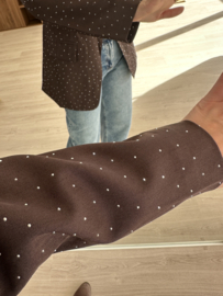 Strass blazer Azzurro - dark brown