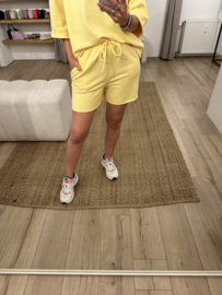 Jog short Azzurro - yellow