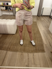 Panter short Azzurro - brown