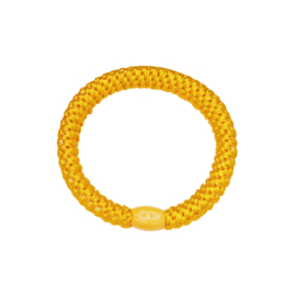 Hair tie bracelet - yellow