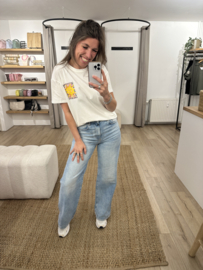 Soleil tee - white