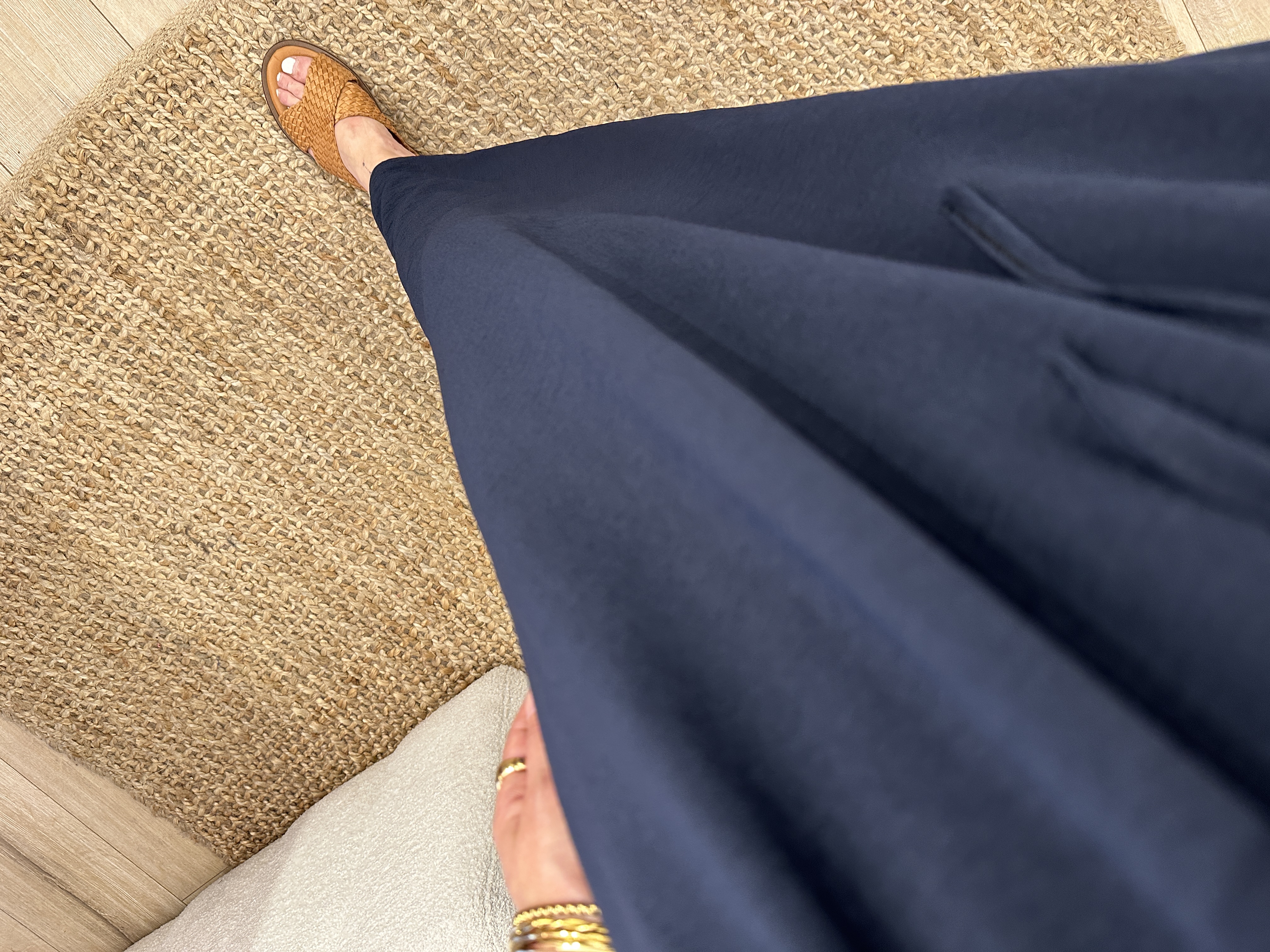 Basic maxi dress Azzurro - dark blue