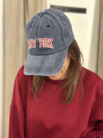 New york cap - blue