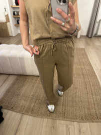Linen pants Ambika - camel