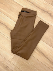 Leatherlook legging Norfy - brown