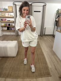 Jog short set - grey light