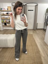 Basic jeans Azzurro - antraciet