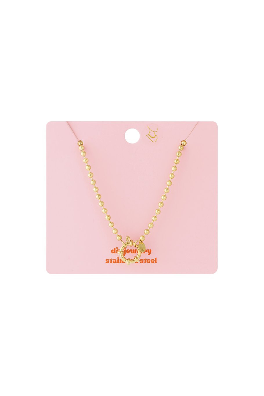 Chain necklace - gold