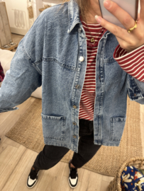 Denim jacket Azzurro - blue