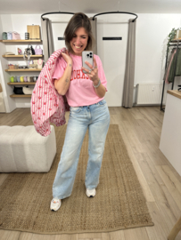 Stockholm tee - pink