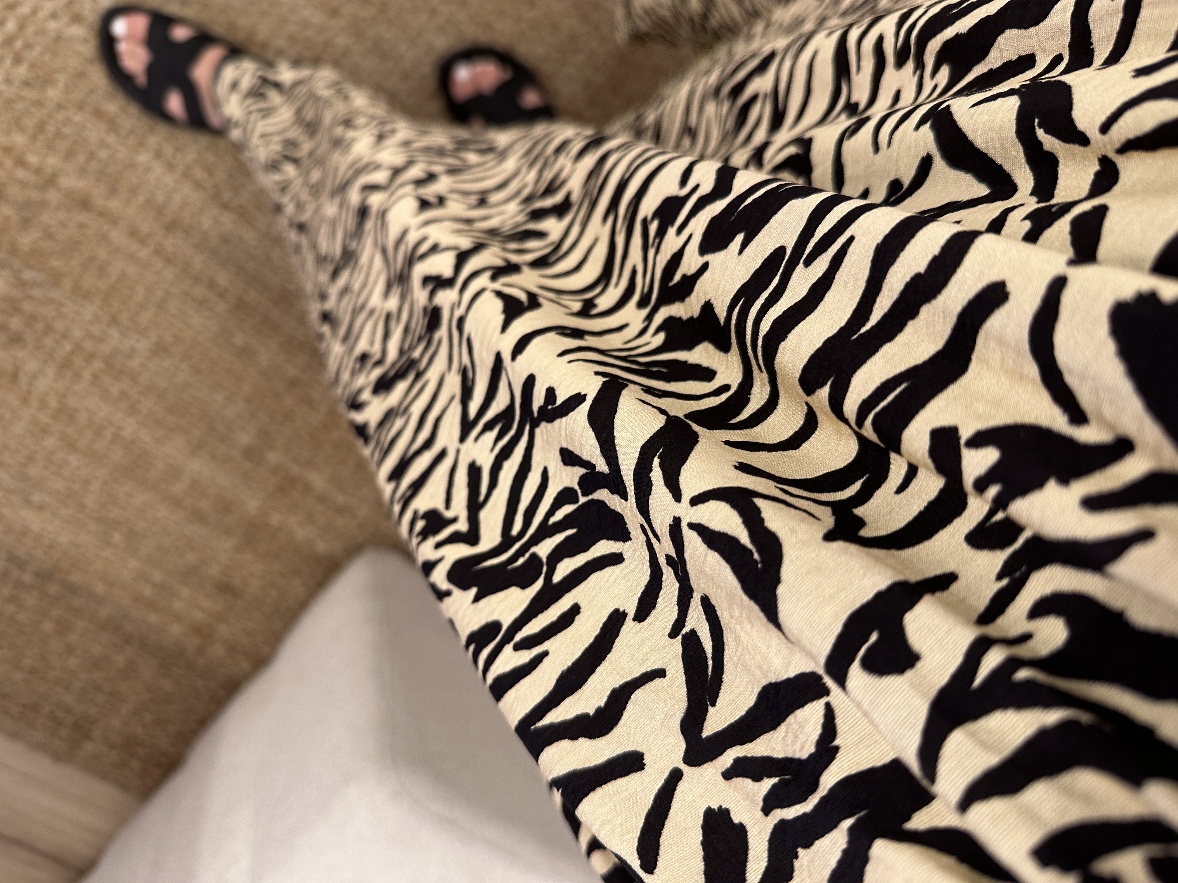 Print summer set Azzurro - beige