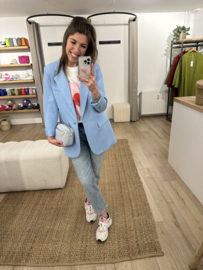 Basic blazer - light blue