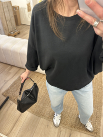 Loose longsleeve - black