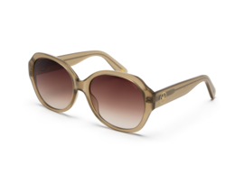 IKKI Zena - transparant taupe/gardient brown (85-3)