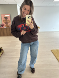 New york sweater - dark brown