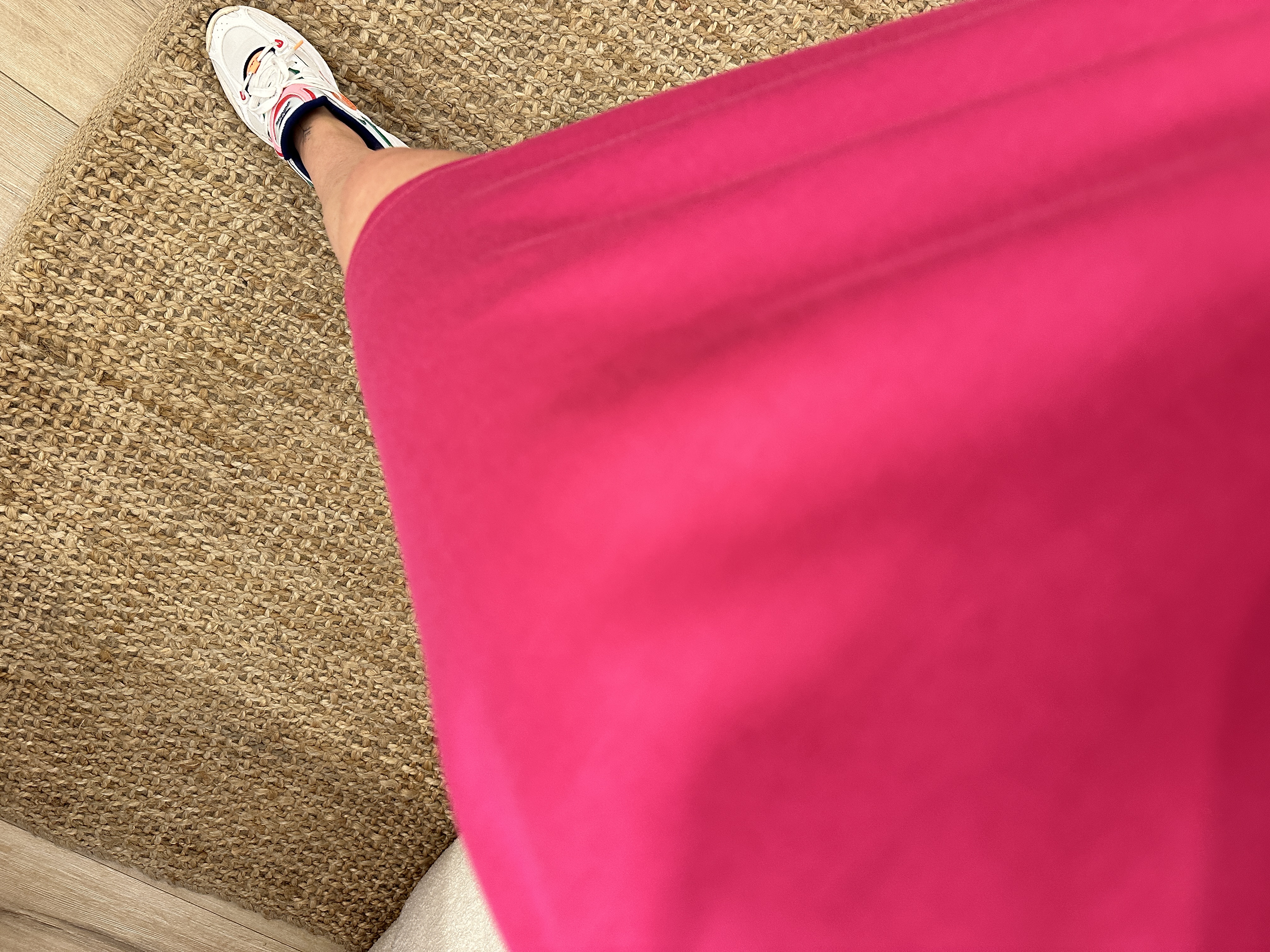 Soft dress Azzurro - fuchsia