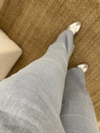 Stripe pants Azzurro - blue